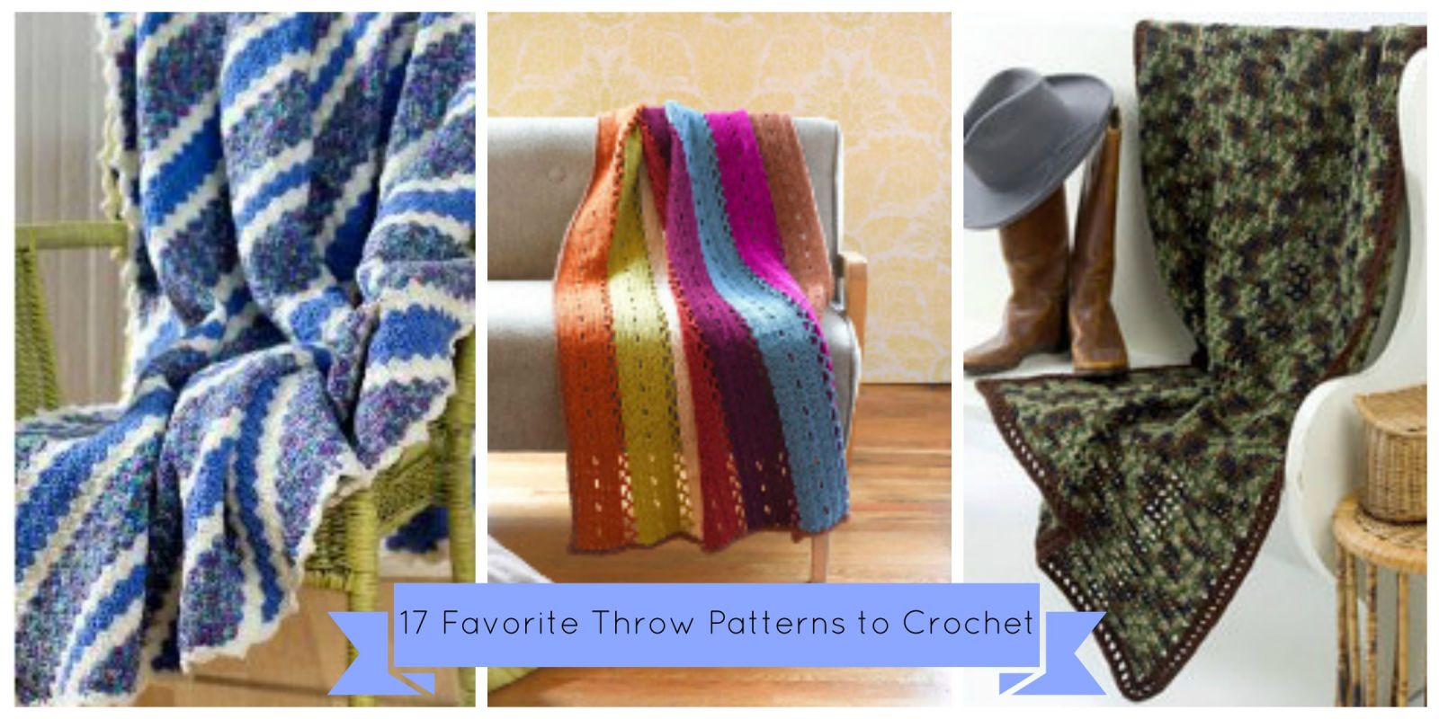 17 Favorite Throw Patterns to Crochet